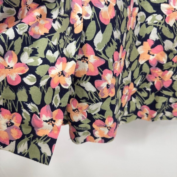 Maggy London Vintage Floral Midi Dress Size 8 Multicolor Botanical Garden - Picture 8 of 13